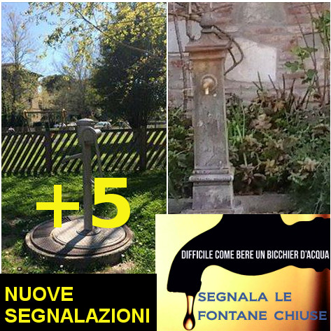 Fontanelle chiuse a Pisa: 5 nuove segnalazioni in poche giorni