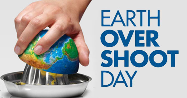 2 agosto: Earth Overshoot Day. Comunicato della Rete delle Città in Comune