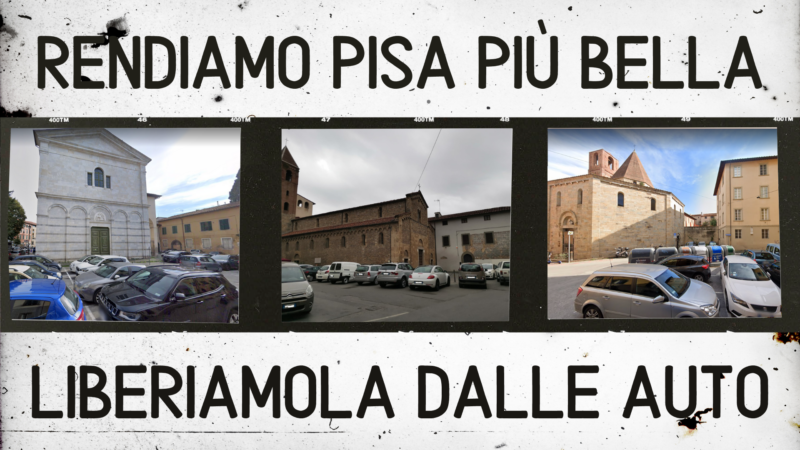 Liberare le piazze dalle auto: lo scempio di San Sisto, San Sepolcro e San Martino