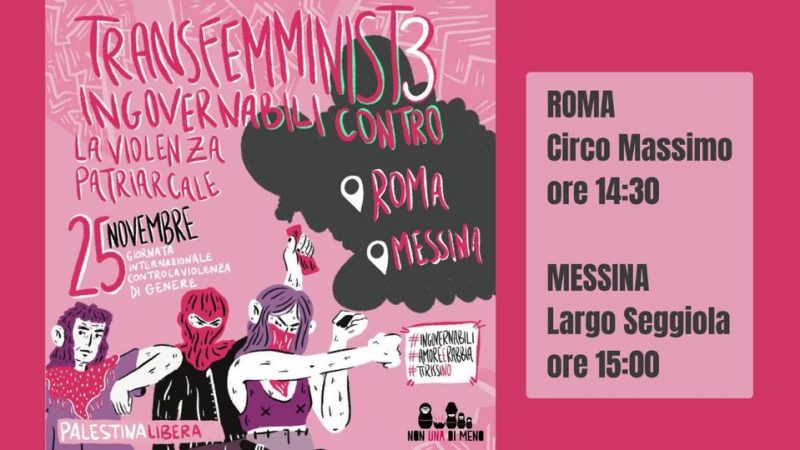 Violenza contro le donne: il 25 saremo in piazza. A Pisa la destra in questi anni ha cancellato le politiche per il contrasto alla violenza di genere e alla educazione alle differenze